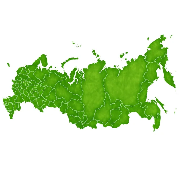 Rússia mapa país ícone — Vetor de Stock